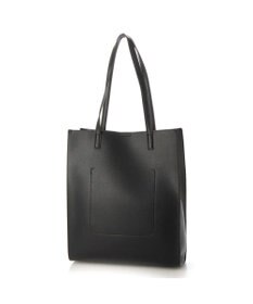 UNBILLION cachecache WEB限定シンセティックレザーフロントポケットトート