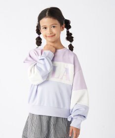 OP／FILA 【FILA】パステルカラークルーネックスウェット/キッズ