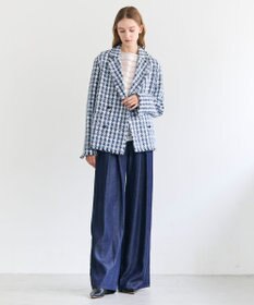 BEIGE， BERYL / ファンシーツイードダブルジャケット