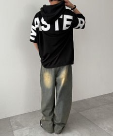 WEGO 【MLXLサイズ展開】ストレートラインプルパーカー（SS）