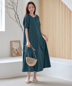 Tiaclasse ラフィアショルダーバッグ