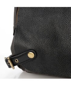 UNBILLION perche / 牛革かぶせキャンバスリュックサック