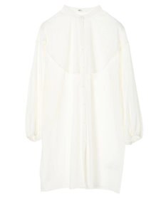 CRAFT STANDARD BOUTIQUE レーヨンデシンフリルチュニック