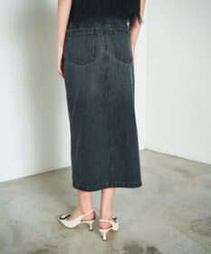GRACE CONTINENTAL タイトデニムスカート