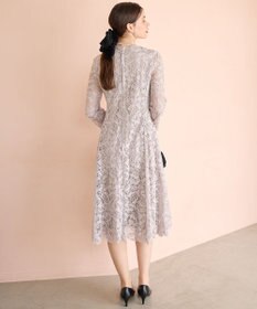 23区 【APPLAUDIR】モールラインフラワーレース ドレス