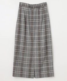 ANY 【ウエストゴム/ストレッチ】チェックタイトスカート