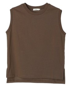 earth music&ecology ノースリーブカットソー（汗じみ防止）