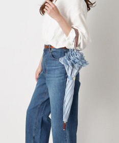 MOONBAT 【遮光/晴雨兼用日傘】POLO RALPH LAUREN(ポロ ラルフローレン) エンブフリル 長傘 遮熱 UV