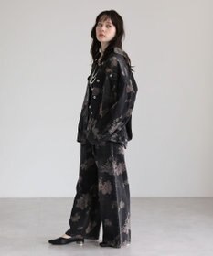 Green Parks ・SUGAR SPOON フラワーptデニムパンツ