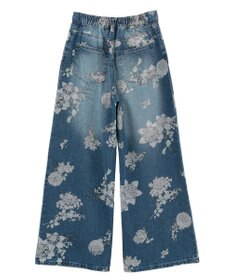 Green Parks ・SUGAR SPOON フラワーptデニムパンツ
