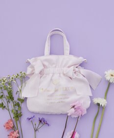 Maison de FLEUR ダブルリボン2Wayトートバッグ