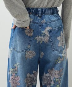 Green Parks ・SUGAR SPOON フラワーptデニムパンツ