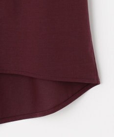 J.PRESS LADIES 【接触冷感】プレーティングジャージー ペプラム カットソー