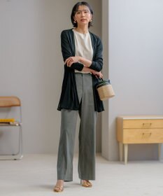 23区 L 【新色追加/VERY5月号掲載】レーヨンポリエステルストレッチ プルオーバー ニット