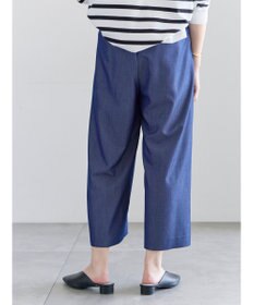 Te chichi タックポケットワイドクロップトパンツ