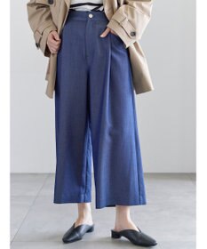 Te chichi タックポケットワイドクロップトパンツ