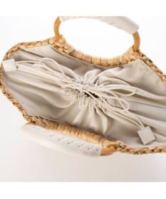 UNBILLION カシュカシュ cachecache / バンクワンコンビラウンドカゴバッグ