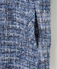 組曲 【KUMIKYOKU NAVY】マカロンツイード ジャケット