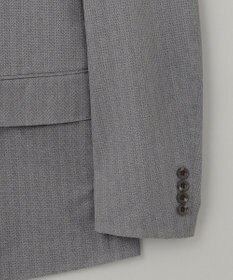 GOTAIRIKU 圧倒的清涼感・８つの夏機能【接触冷感/通気性/軽量/撥水…等】クールドッツ セットアップジャケット_ヘリンボーンプリント（25年モデル）