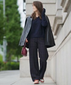 UNFILO L 【ウエストゴム/14サイズ展開】beauty warm pants ワイド