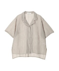 Green Parks レース開襟ブラウス