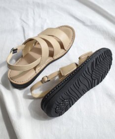 Pointer 本革 甲幅調整 マジックテープ付きサンダル