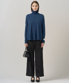 ICB L 【新色追加・WEB限定カラーあり】 ヴィスコースワイド タートルネックプルオーバー