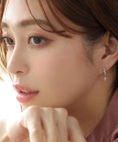 Tiaclasse 【金属アレルギー対応】ドロップストーンピアス