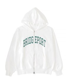 WEGO カレッジロゴビッグジップパーカー