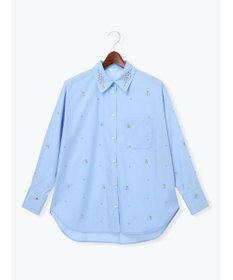 Te chichi ビジューデザインシャツ《2025winter catalog item》