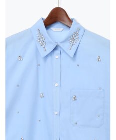 Te chichi ビジューデザインシャツ《2025winter catalog item》