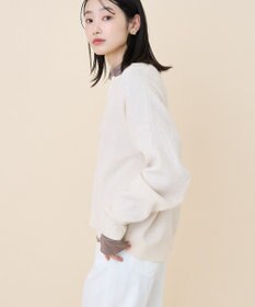 AMERICAN HOLIC ワッフルライクニットプルオーバー