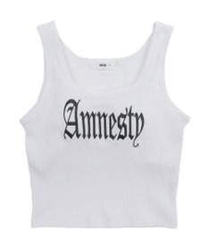 WEGO 【カップ付きインナー】グラフィックカップ付きリブタンク