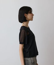 GRACE CONTINENTAL ブライトシアーニットトップ