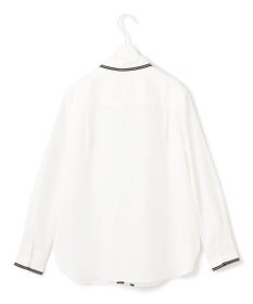 ICB 【日本製】 コットンリネンタンブラー ブラウス