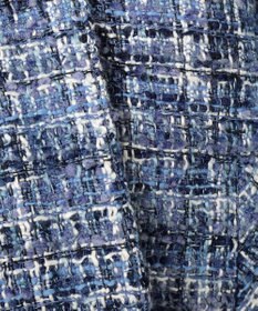 組曲 【KUMIKYOKU NAVY】マカロンツイード ジャケット