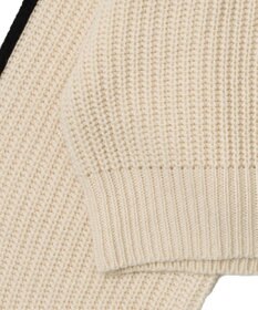 WEGO ハーフジップニットプルオーバー