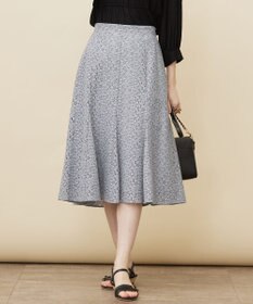 ANY SIS 【洗える】コードレースフレア スカート