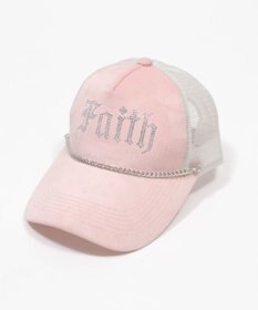 WEGO チェーンベロアメッシュキャップ