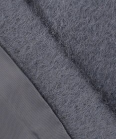 組曲 スタンドカラーシャギーコート