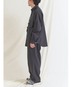 CRAFT STANDARD BOUTIQUE ポリエステルツイルポケッタブルシャツ