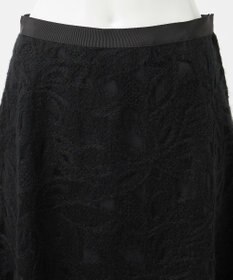 23区 【GOLD LABEL】チュールヘアリーエンブロイダリー スカート