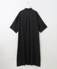 自由区 【カタログ掲載・WEB限定・接触冷感・洗える】シアーラミーローンシャツ ワンピース