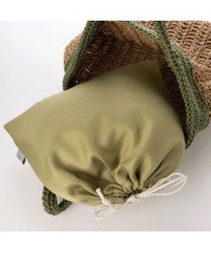 UNBILLION cachecache ペーパー切り替え横編みトートバッグ