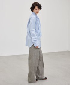 BEIGE， 【洗える】CROIX / コットンボウタイブラウス