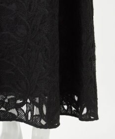 23区 【GOLD LABEL】チュールヘアリーエンブロイダリー スカート