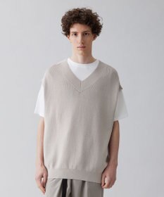 UNFILO MENS イージーケア ニットベスト [23年春夏商品]