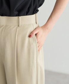 YECCA VECCA サイドラインパイピングストレートパンツ