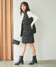 Feroux 【洗える】ツイードスカ ショーパン