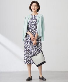 J.PRESS LADIES S 【洗える】BASIC HT COTTON クルーネック カーディガン